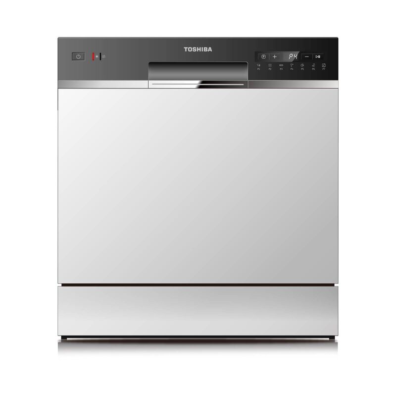 TOSHIBA Tabletop Dishwasher DW-08T1(S)-SG-image 1