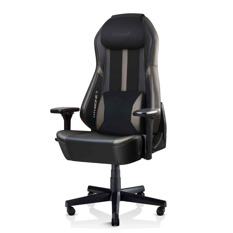 OSIM Uthrone V Gaming Massage Chair - Black (self-assembled) OS-8215 BLACK-image 2