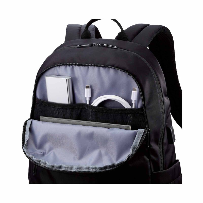 ELECOM Backpack (14 Inch/ Usb-a Port/ 21l/ Black) BM-F05XBK-image 2