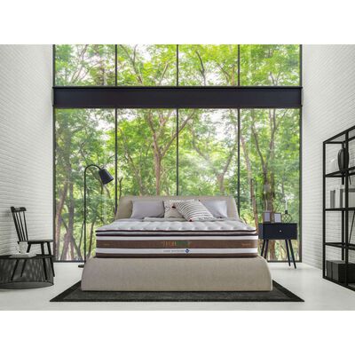 MAXCOIL Single Size Mattress ORGANIC COTTON QUTUN