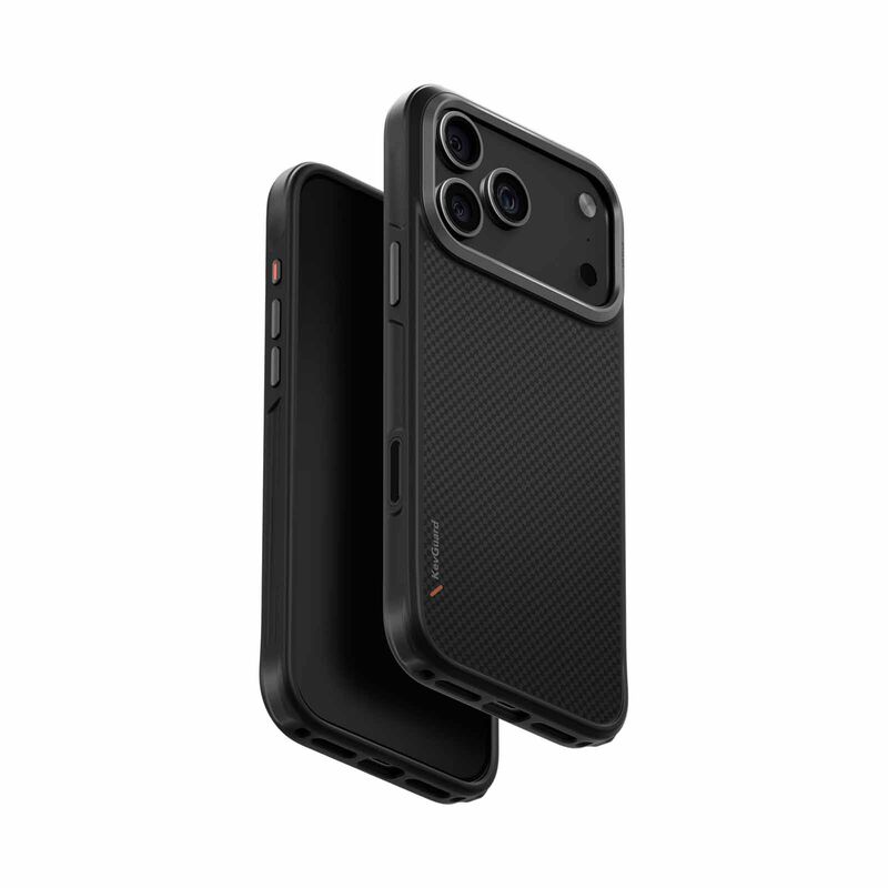 UNIQ Hybrid Iphone 17 Pro Max (2025) 6.9 Magclick Charging Keva - Carbon Black UNIQ-IP6.9P(2025)-KEVAMCBLK-image null