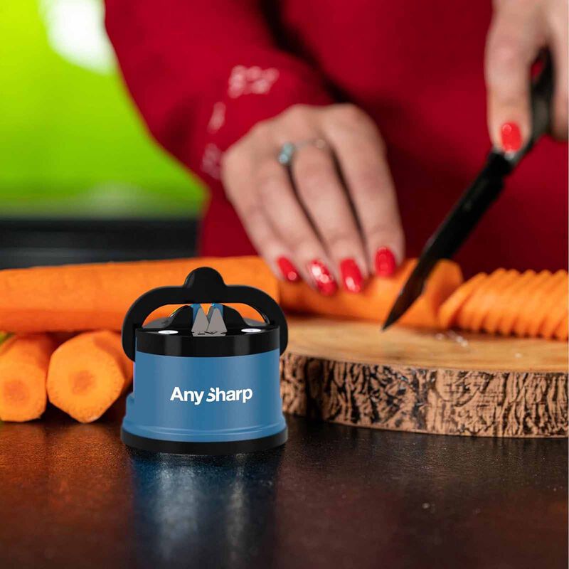 ANYSHARP Knife Sharpener With Powergrip Blue ANYSHARP-image 2