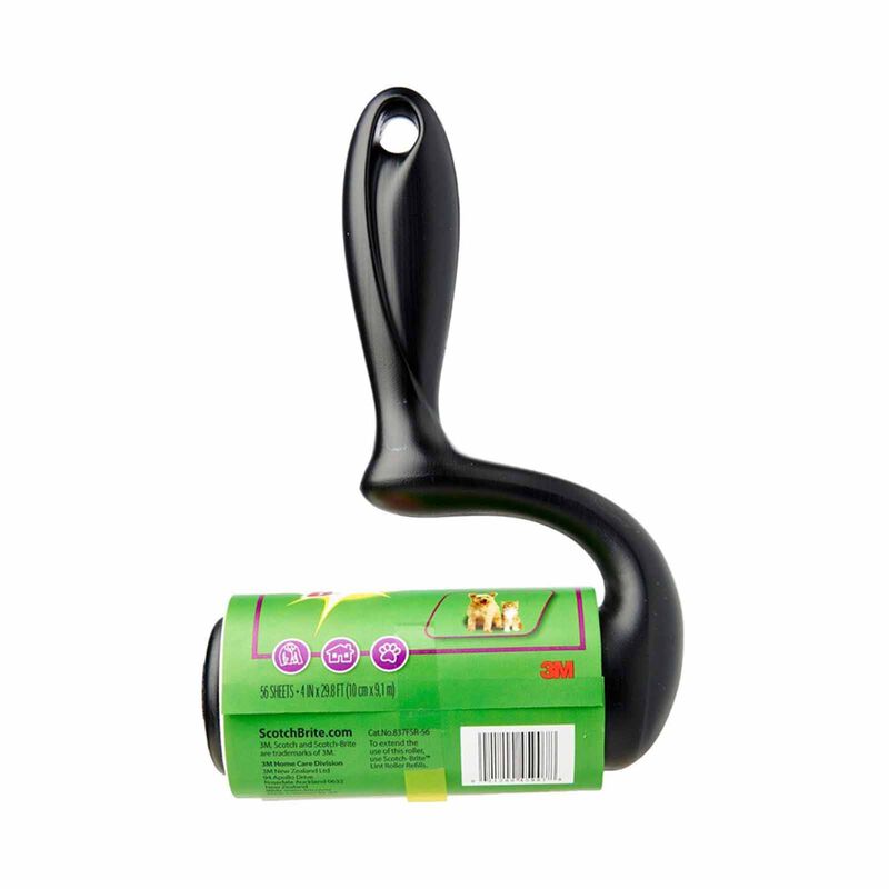 3M SCOTCHB S/b Pet Hair Lint Roller Flat Surface 56shts 837FSR-56-image 4