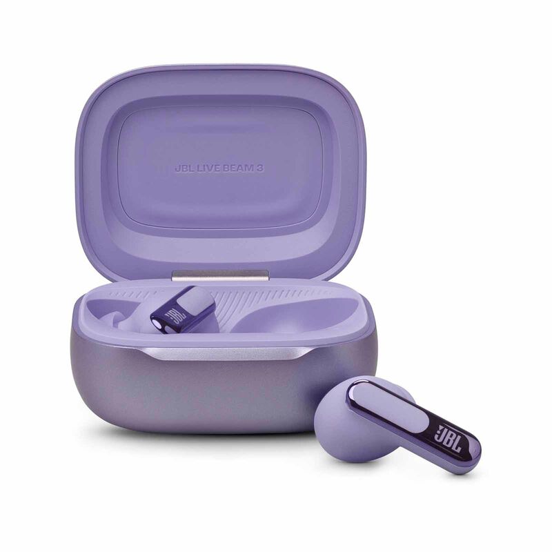 JBL True Wireless Earbuds LIVE BEAM 3 TWS PURPLE-image 1