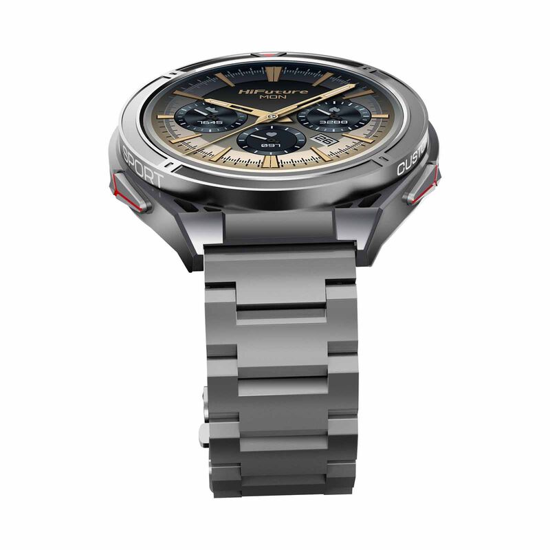 HIFUTURE Active - Silver Bluetooth Smartwatch With Gps And Heart Rate Function HSSW9SL-image 4
