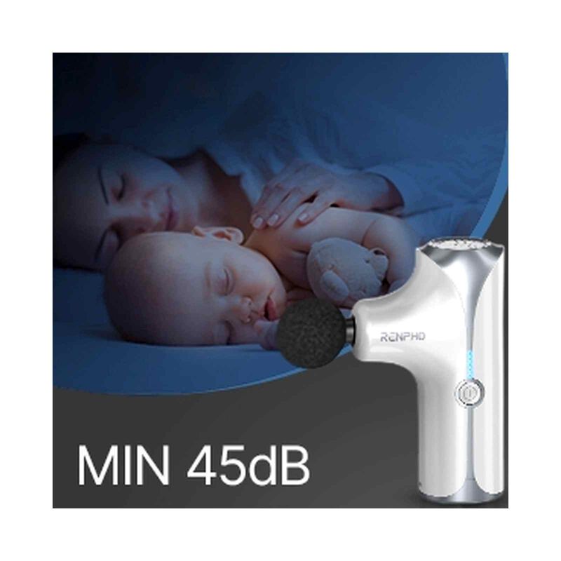 RENPHO Mini Massage Gun - White GM173 - WH-image 13