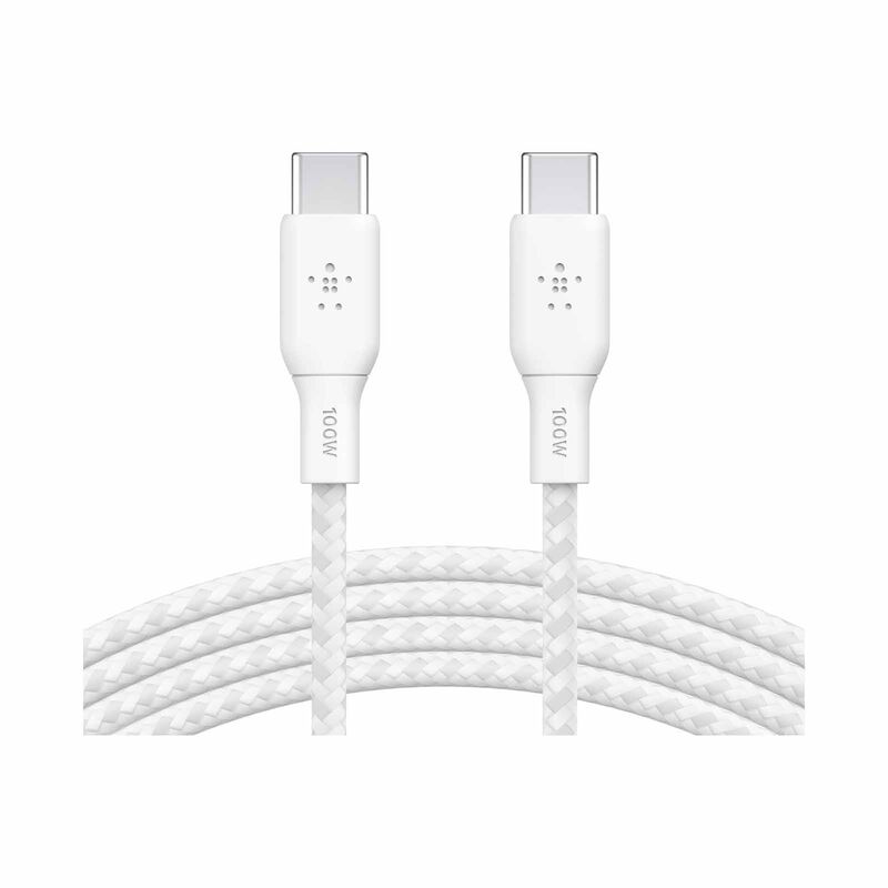 BELKIN Boostcharge Usb-c To Usb-c Cable 100w 2m White CAB014BT2MWH-image 1