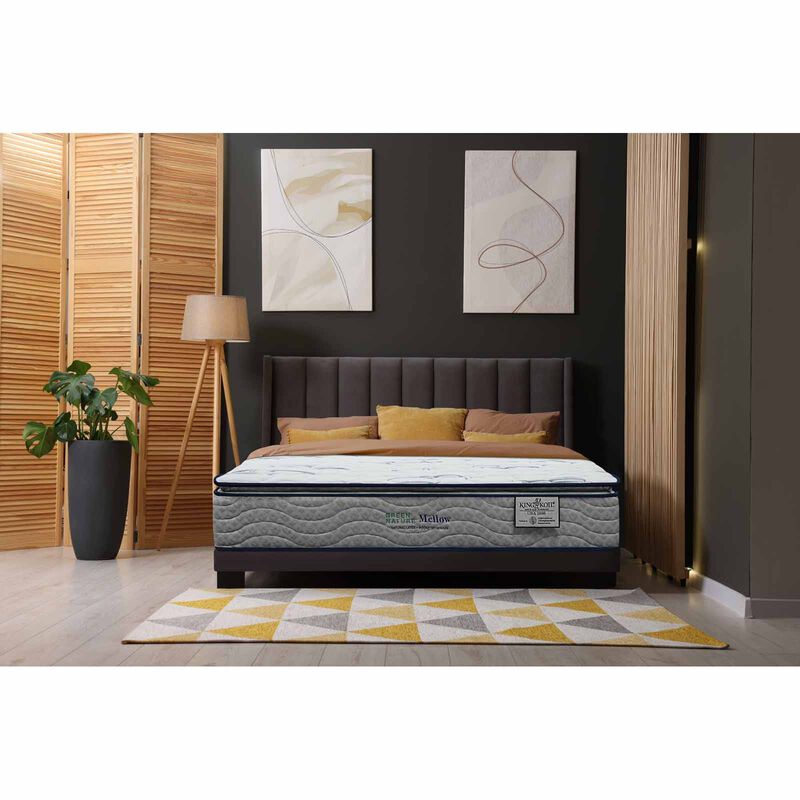 KINGKOIL King Size Mattress W/ss193 Storage Divan And Headboard GREEN NATURE MELLOW-image 3