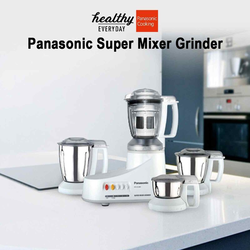 PANASONIC Mixer & Grinder (360w) MX-AC400WSH-image 2