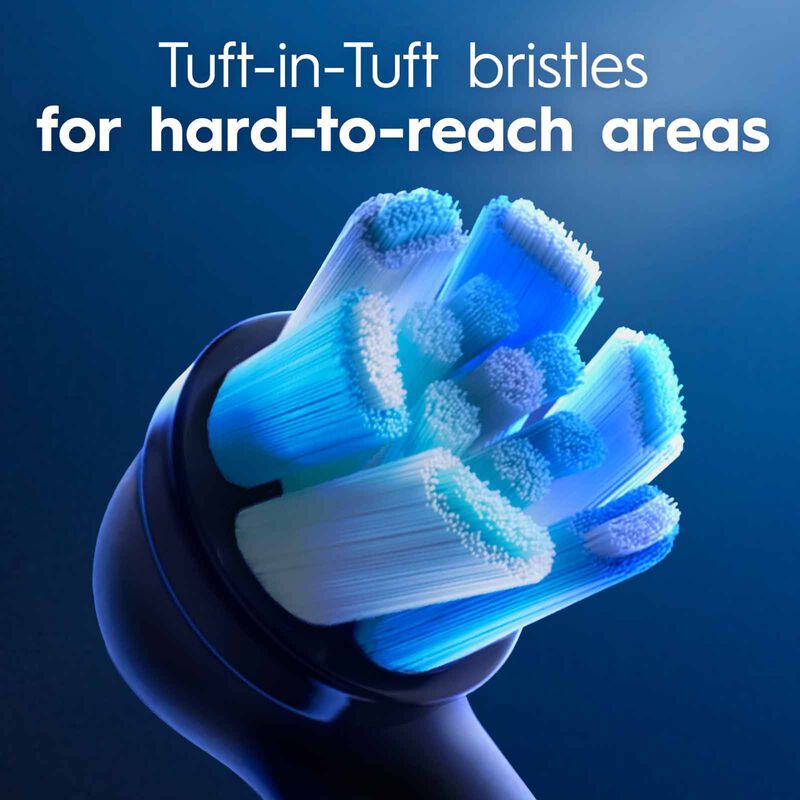 ORAL-B Io Advanced Clean Black 4pc Refill Brush Head IORBCBF-4-image 6