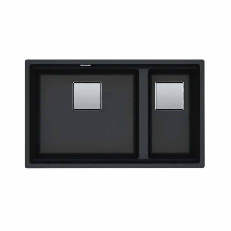 FRANKE Kubus 2 Double Bowl Fragranite Kitchen Sink KNG120-ON-image 1
