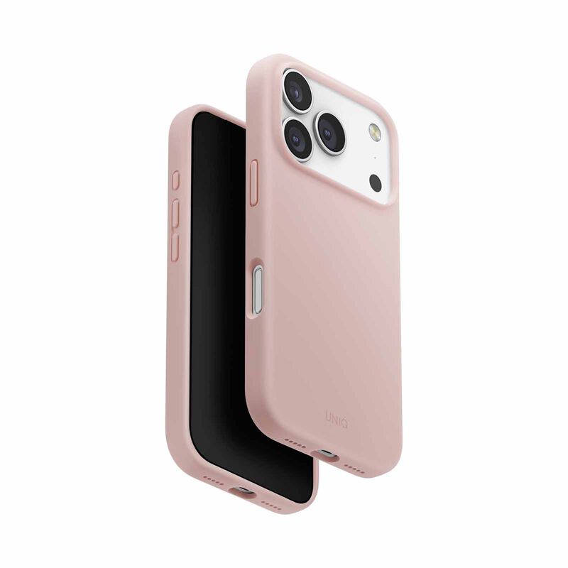 UNIQ Hybrid Iphone 17 Pro (2025) 6.3 Magclick Charging Lino - Blush Pink UNIQ-IP6.3P(2025)-LINOMBPNK-image 2