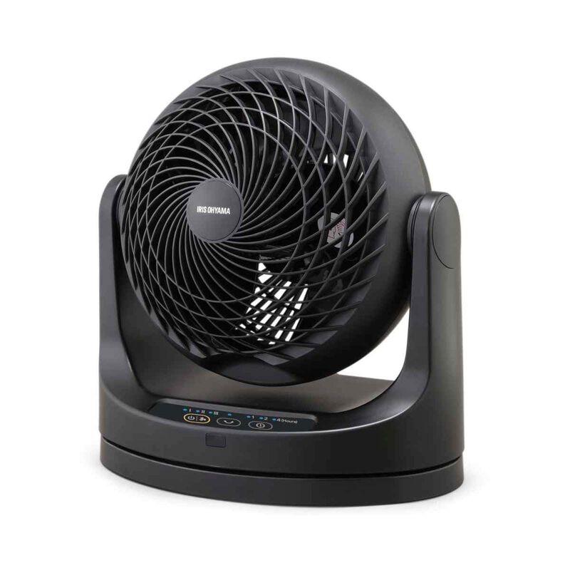 IRIS OHYAM 7 In Circulator Table Fan (black) PCF-MKC18-image 1