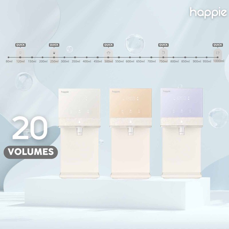 HAPPIE Dream Water Purifier- Oatmeal Beige DREAM - OATMEAL BEIGE-image 3