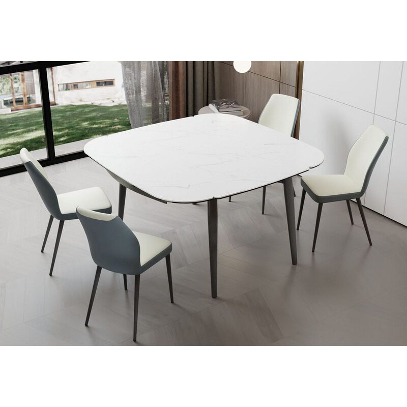 MUZE 5 Piece Extendable Dining Set ODIN + ITALO-image 6