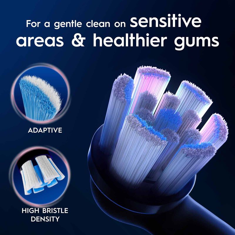 ORAL-B Oral-b Io Clean & Gum Protect (2pc) - Black IORB SBF-2-image 2