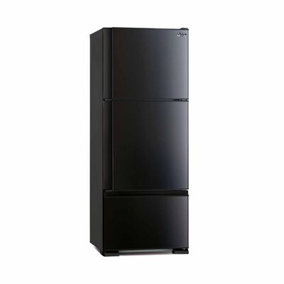 MITSUBISHI 3 Door Refrigerator (412l) Shiny Bk MR-V50EX-SB-P