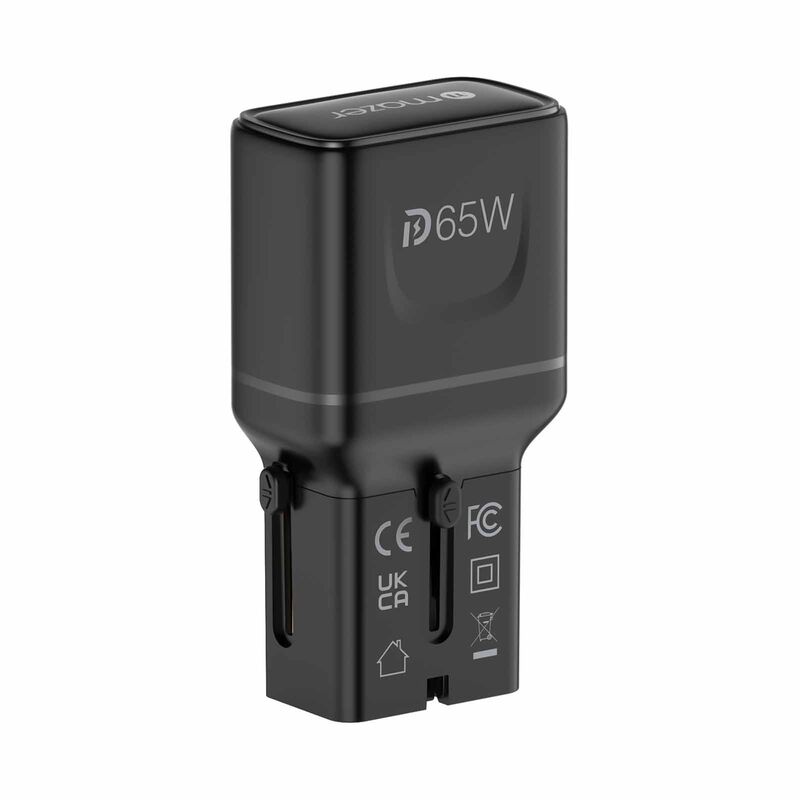 MAZER Infinitetravel Pocket Gan Pd65w 2c Travel Charger-black M-IFTRAVEL565-BK-image 10