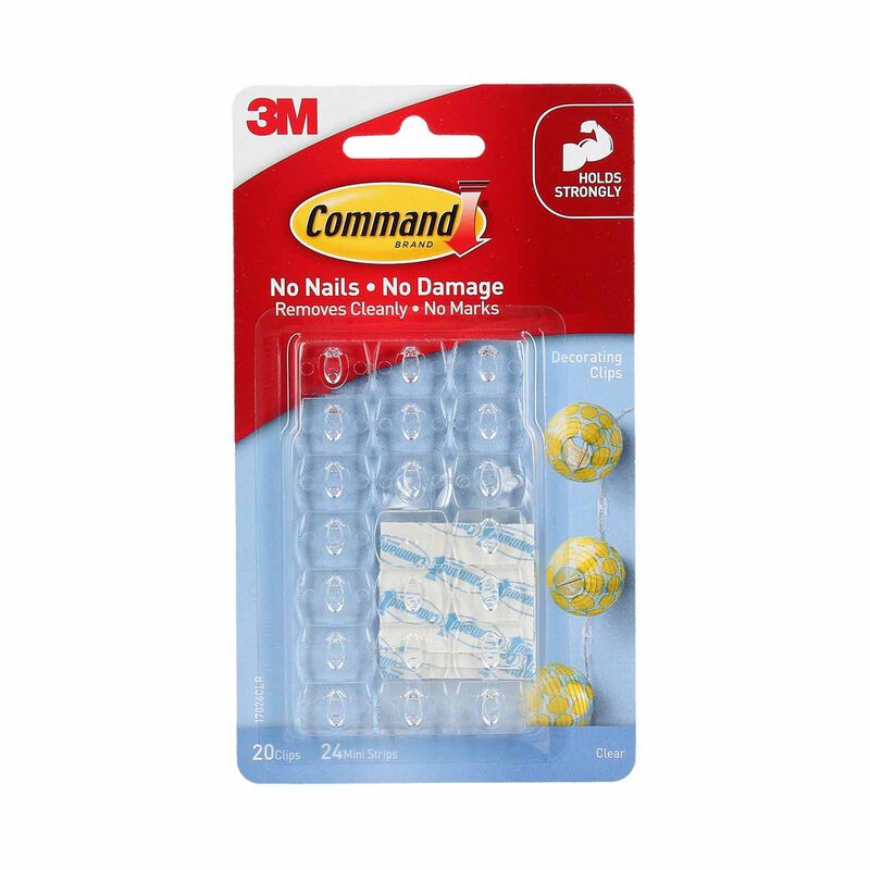3M COMMAND Clear Small Refill Strips 17024CLR-image 2