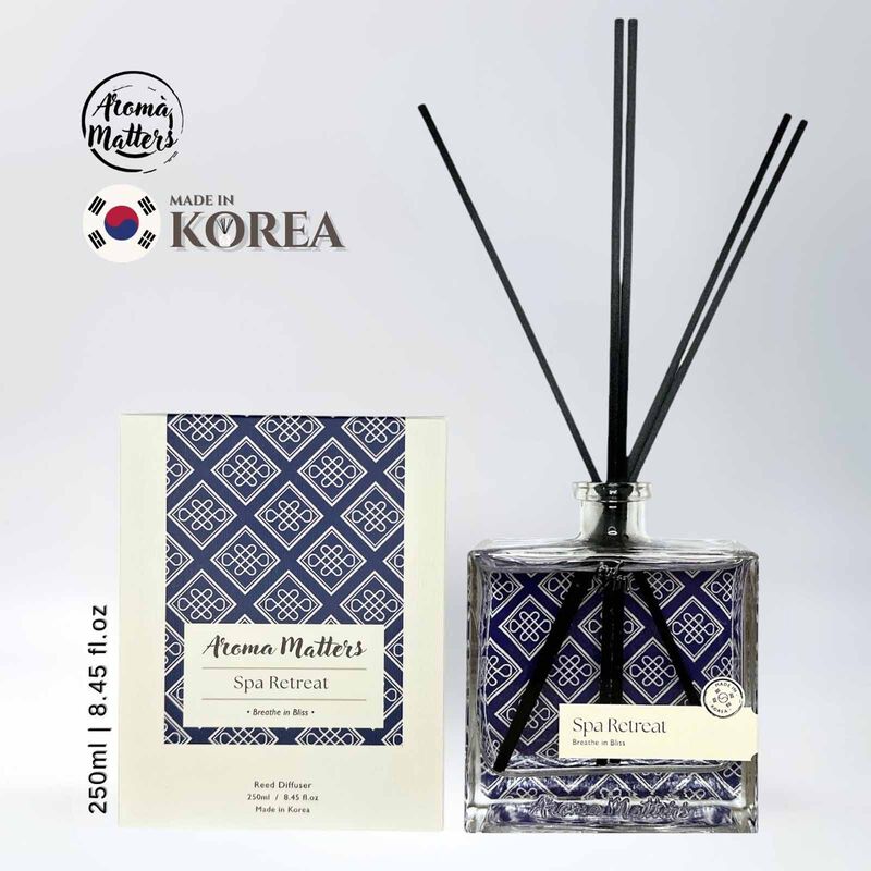 AROMA MATT Spa Retreat Reed Diffuser 8.45 Fl.oz (250ml) BOTTLE250-SPA RETREAT-image 2
