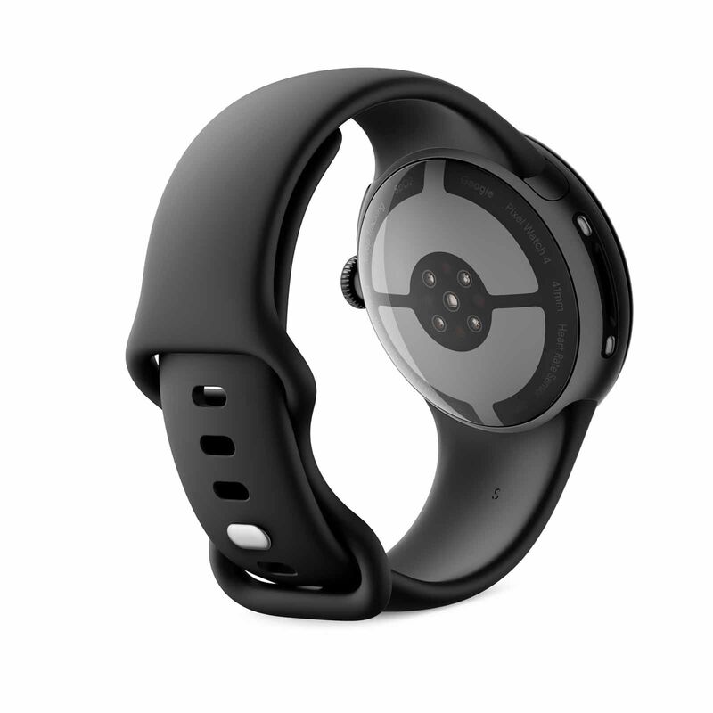 GOOGLE Pixel Watch 4 45mm Wifi Matte Black Aluminum Case/obsidian Active Band GA09962-US-image 3