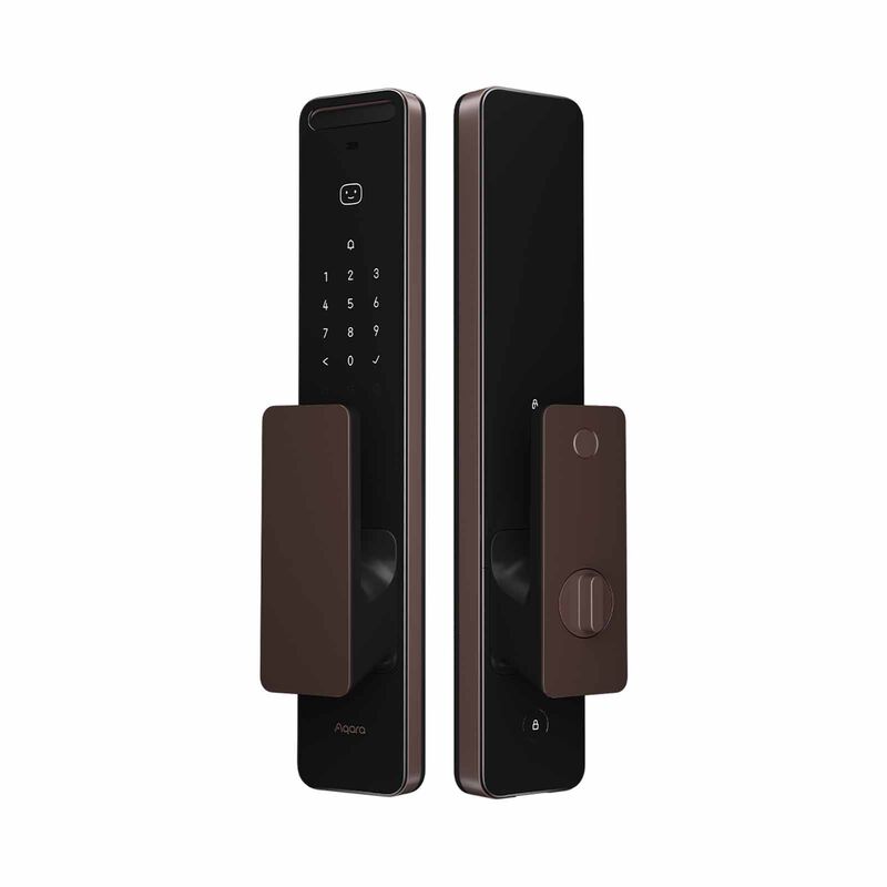 AQARA A+z* D200i (door) + Zigbang Shp-a21(gate) + Installation Black+bronze AQARA D200I (DOOR) + ZIGBANG SHP-A21(GATE) + INSTA-image 3