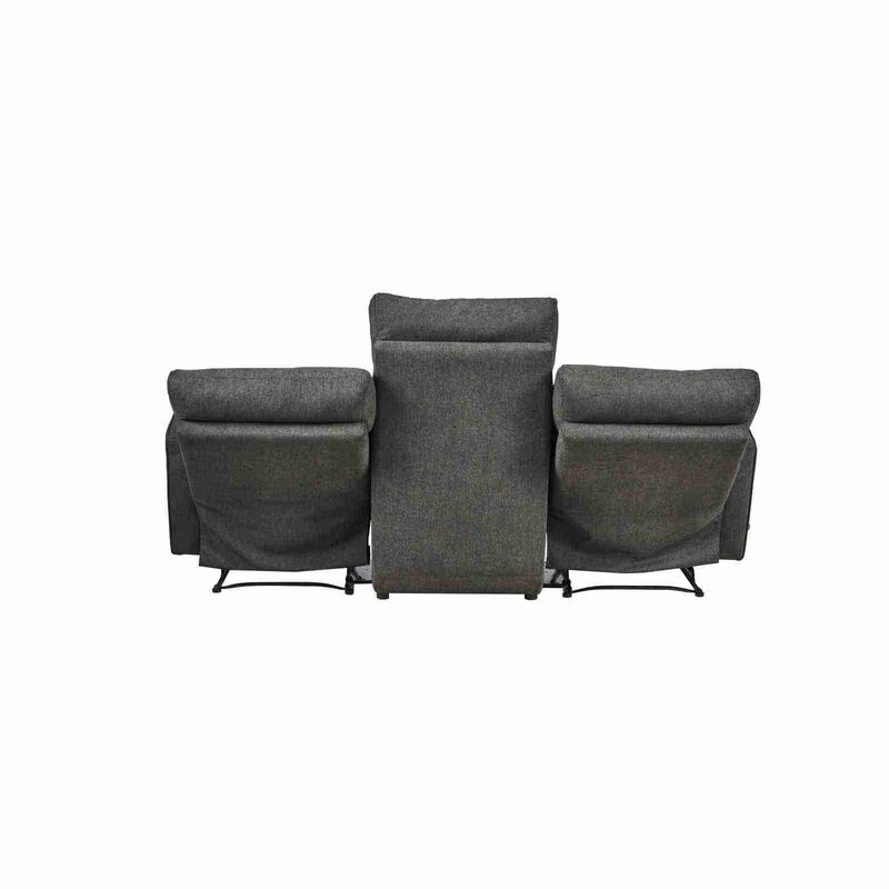 MIZU DESIG 3rr Seater Recliner (fab) Mto Fabric Sofa ELLA-image 46