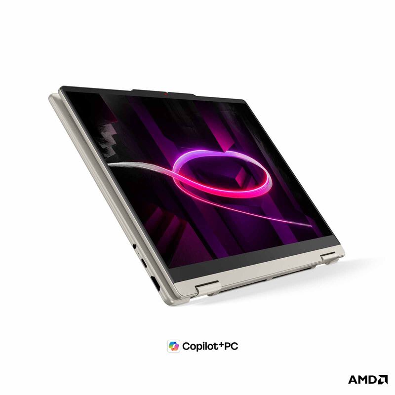 LENOVO 14in Wuxga Oled Amd Ryzen Ai 7 445 16gb Radeon 840m 512gb Ssd Win 11 Home YOGA 7 2-IN-1 14AGP11 83TD0080SB-image 2
