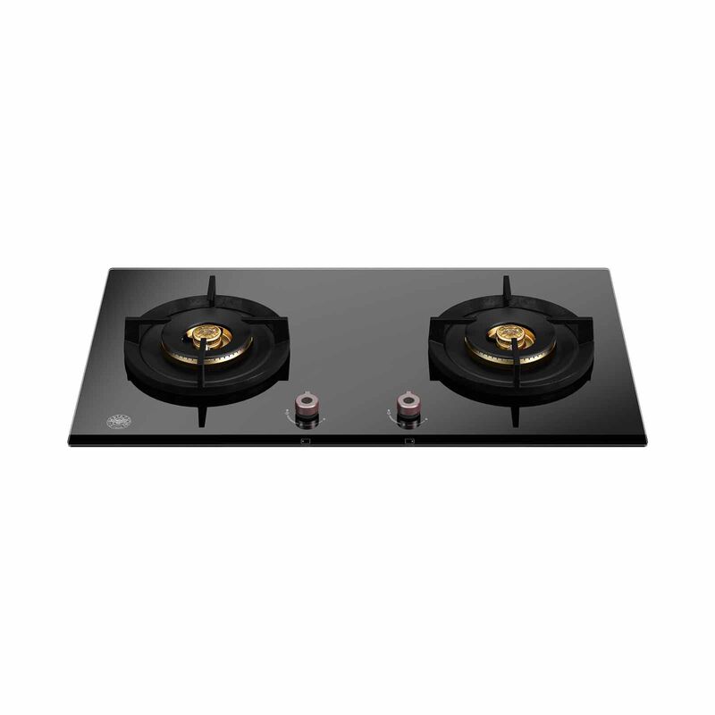 BERTAZZONI 78cm Built-in Glass Hob - Two Cooking Zones (exclude Installation) P782BPROGNE-image 1