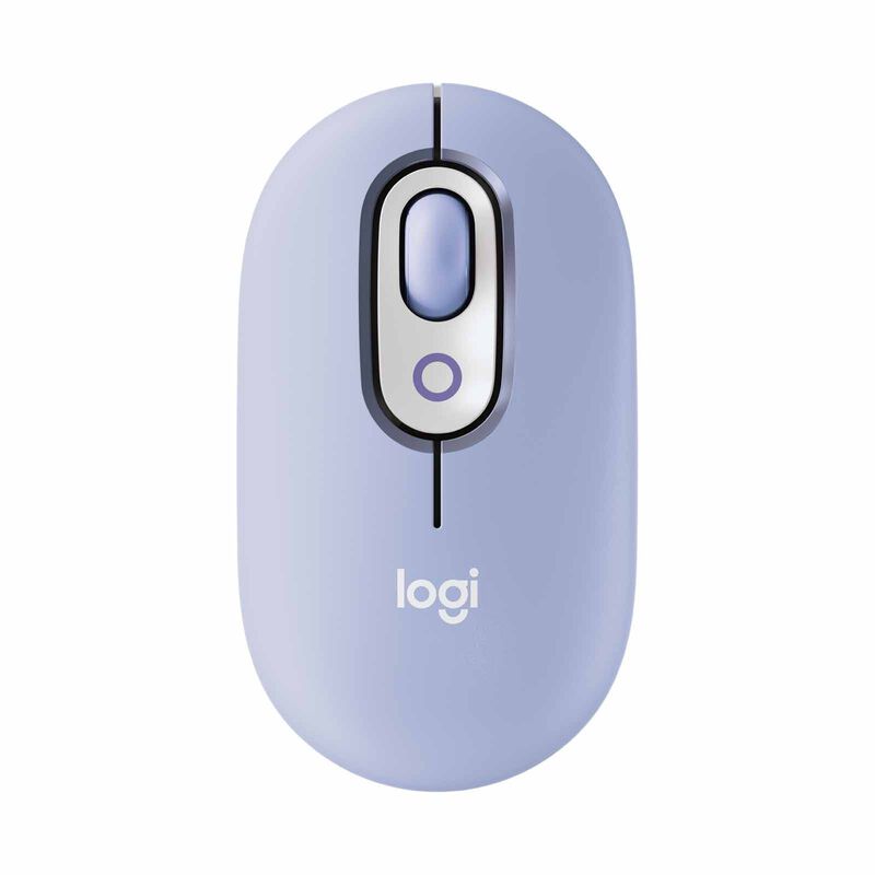 LOGITECH Pop Mouse With Emoji - Lilac 910-007403-image 1