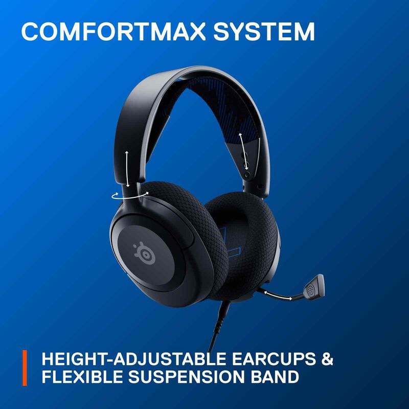 STEELSERIE Wired Headset For Playstation ARCTIS NOVA 1P BLACK-image 12