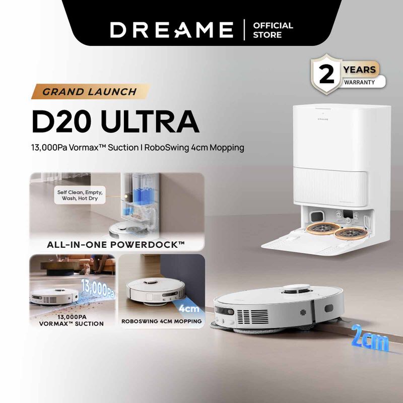 DREAME D20 Ultra Vacuum Cleaner DM-D20UL-GL-image 2