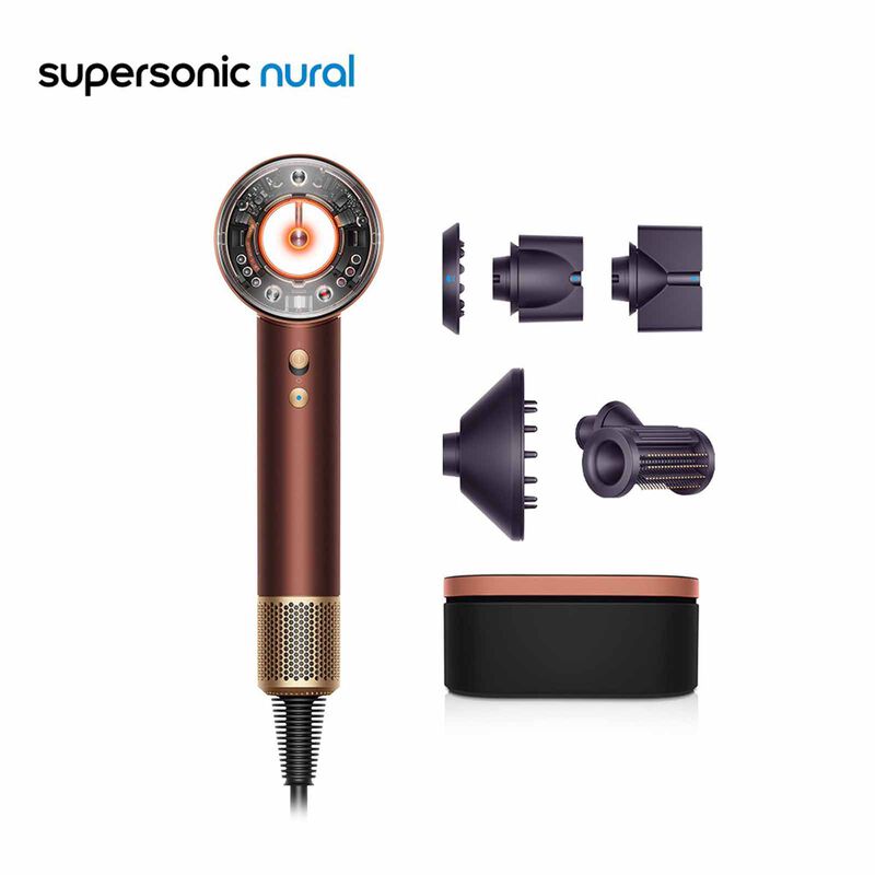 DYSON Supersonic Nural Hair Dryer - Plum/copper HD16 PL/CO (292719-01)-image 1