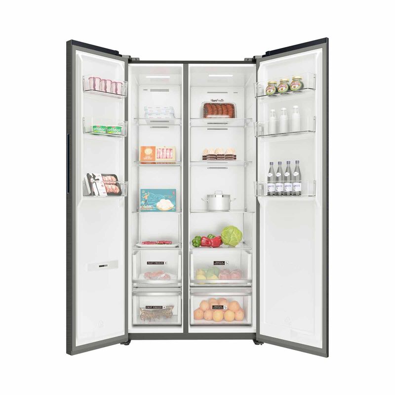 WHIRLPOOL Side By Side Door Fridge (610l) - Black Stainless WF2X610NBSG-image 3