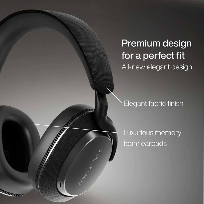 BOWERS Over-ear Noise Cancelling Headphones PX7 S3 (ANTHRACITE BLACK)-image 7
