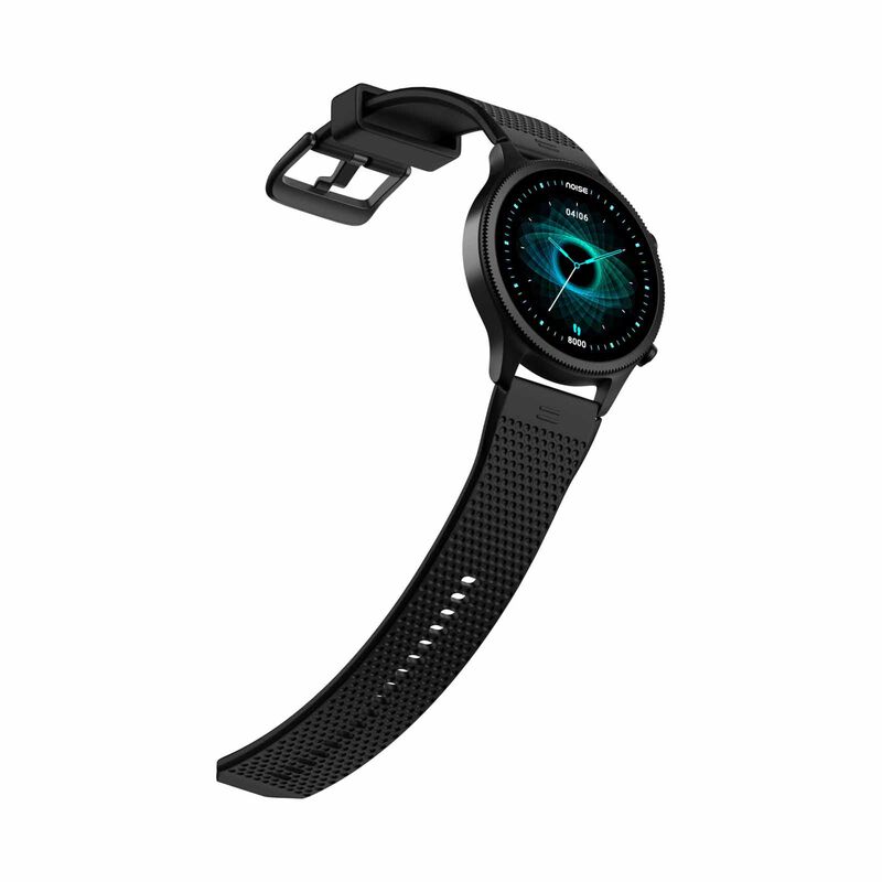 NOISE Noisefit Halo Smartwatch - Statement Black WRB-SW-HALO-SI_PRF-BLK_BLK-image 8