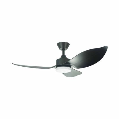 MISTRAL 36 In Space36 3-blades Ceiling Fan (black/black) SPACE36-BK/BK