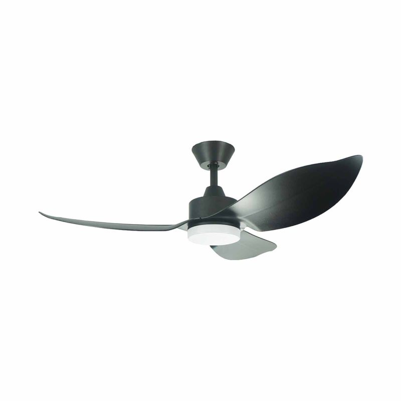 MISTRAL 36 In Space36 3-blades Ceiling Fan (black/black) SPACE36-BK/BK-image 1