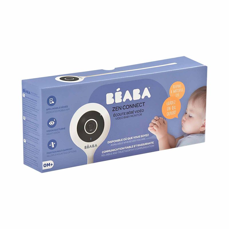 BEABA Zen Connect - White (online) VIDEO BABY MONITOR-image 2