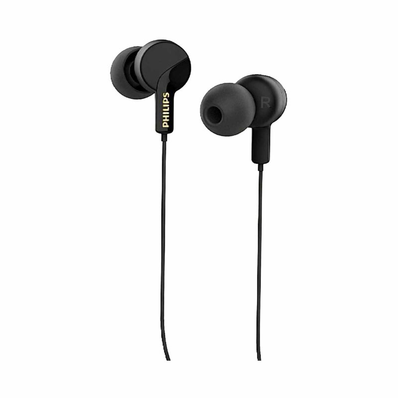 PHILIPS Wired In-ear, 1.2m, 10mm Neodymium Driver, Built-in Mic, Hi-res Audio TAE3130BK/97-image 3