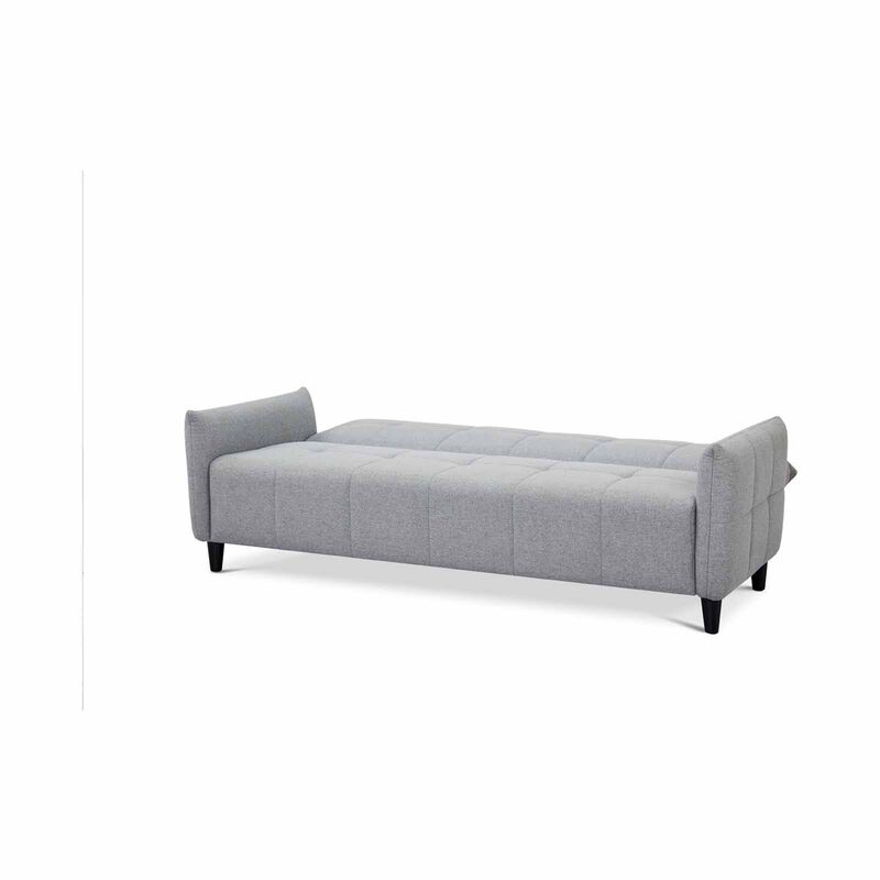 Sofa Bed With Storage Grey BERYL-image 6