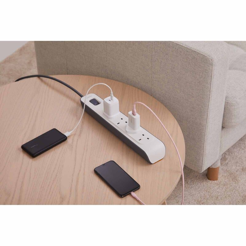 BELKIN 4 Outlet 2m Surge Protection Strip BSV400AF2M-MY-image 3