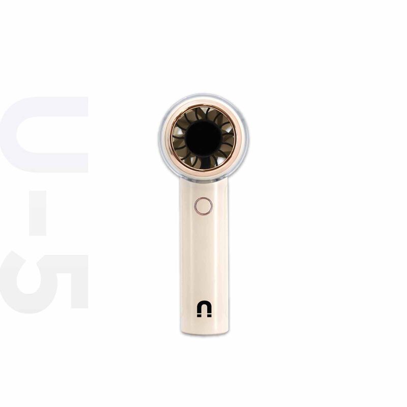 NNIO Portable Handheld Fan (5000mah) U-5-CREAM-image 2
