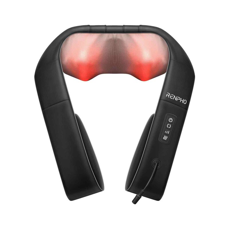 RENPHO Shiatsu Neck And Shoulder Massager With Adjustable Strap SNM066-BK-image 1
