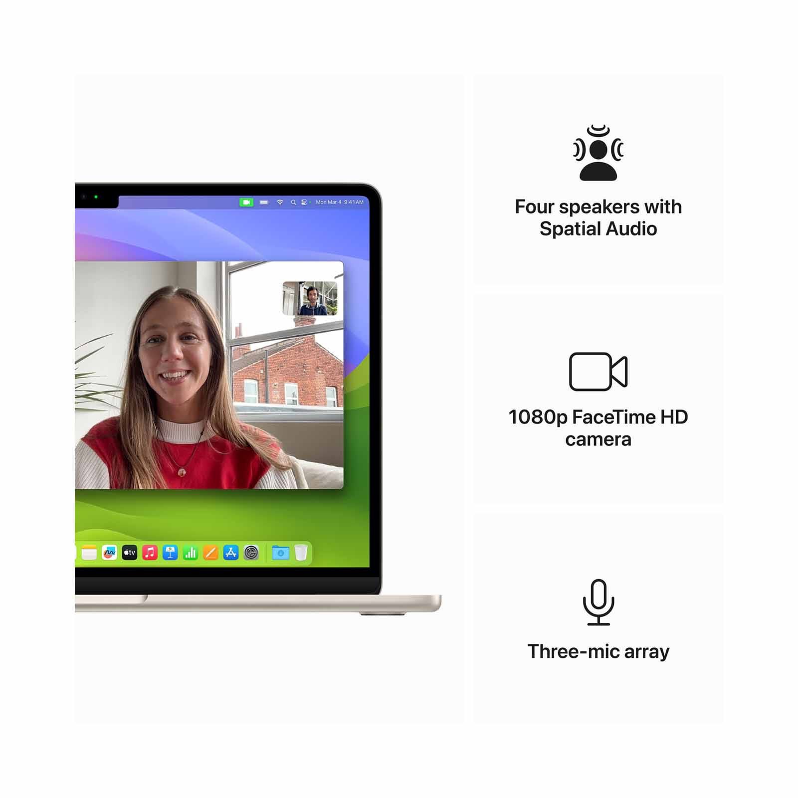 APPLE 13-inch Macbook Air: Apple M3 Chip With 8-core Cpu And 10
