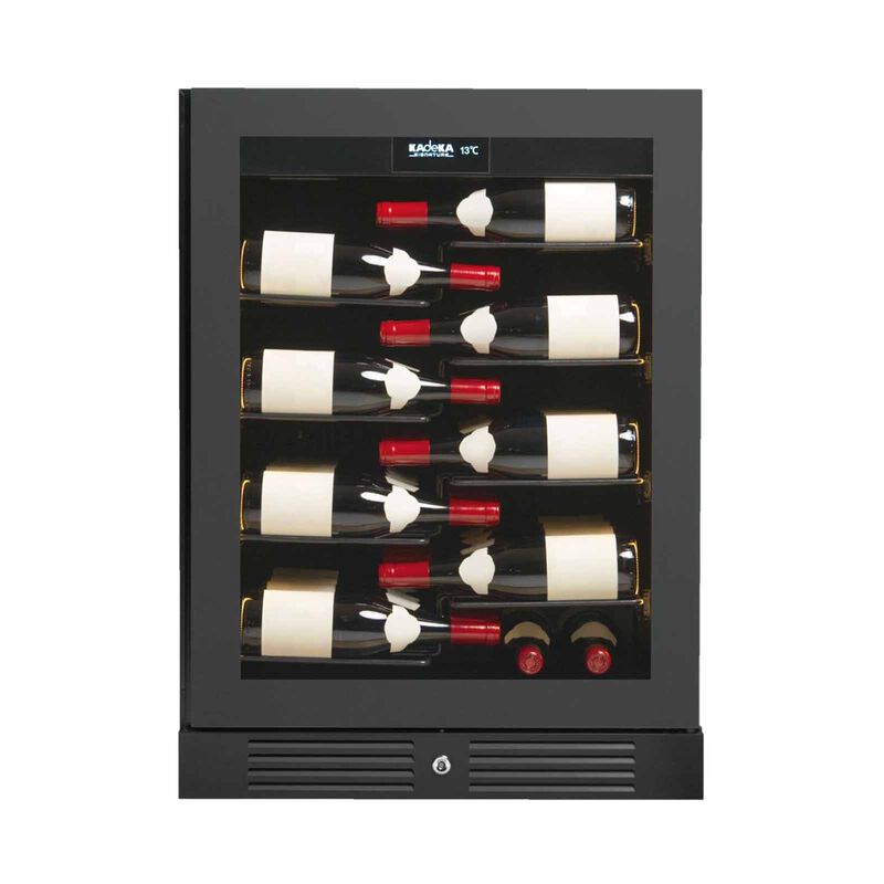 KADEKA Wine Chiller - Matt Black (40 Bottles) (left Opening) KSP40TL-image 1
