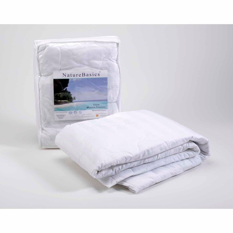 NATURE BAS Single Fitted Matttress Pad (special Buy) FITTED MATTTRESS PAD-image null