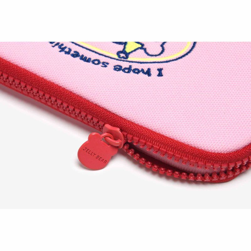 DAILYLIKE Jellybear Pencil Pouch Pink-image 7