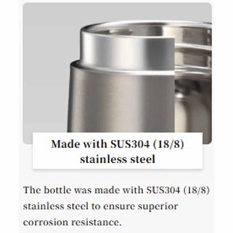 TIGER 240ml Vacuum Insulated Stainless Steel Bottle - Dark Red MJF-A024 (RF)-image 5
