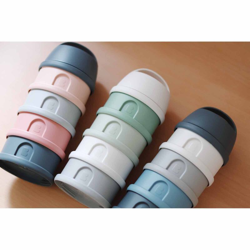 BEABA Container - Mineral Grey/pink (online) FORMULA & SNACK-image 5
